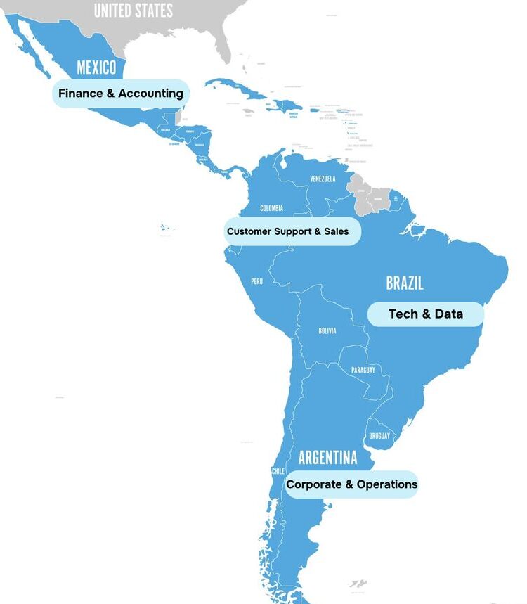 LatAm Map